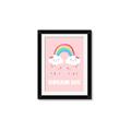 Picture of Dream Big Rainbow _GroupedProduct_Rectangle_Portrait_Mini_ _GroupedProduct_Rectangle_Portrait_Framed_Matted_