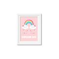 Picture of Dream Big Rainbow _GroupedProduct_Rectangle_Portrait_Mini_ _GroupedProduct_Rectangle_Portrait_Framed_Matted_