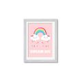 Picture of Dream Big Rainbow _GroupedProduct_Rectangle_Portrait_Mini_ _GroupedProduct_Rectangle_Portrait_Framed_Matted_