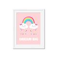 Picture of Dream Big Rainbow _GroupedProduct_Rectangle_Portrait_Mini_ _GroupedProduct_Rectangle_Portrait_Framed_Matted_