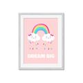 Picture of Dream Big Rainbow _GroupedProduct_Rectangle_Portrait_Mini_ _GroupedProduct_Rectangle_Portrait_Framed_Matted_