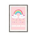 Picture of Dream Big Rainbow _GroupedProduct_Rectangle_Portrait_Mini_ _GroupedProduct_Rectangle_Portrait_Framed_Matted_
