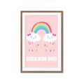 Picture of Dream Big Rainbow _GroupedProduct_Rectangle_Portrait_Mini_ _GroupedProduct_Rectangle_Portrait_Framed_Matted_
