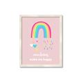 Picture of Happy Rainbows _GroupedProduct_Rectangle_Portrait_Mini_ _GroupedProduct_Rectangle_Portrait_Framed_Matted_