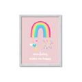 Picture of Happy Rainbows _GroupedProduct_Rectangle_Portrait_Mini_ _GroupedProduct_Rectangle_Portrait_Framed_Matted_