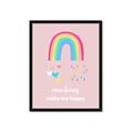 Picture of Happy Rainbows _GroupedProduct_Rectangle_Portrait_Mini_ _GroupedProduct_Rectangle_Portrait_Framed_Matted_