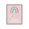 Picture of Happy Rainbows _GroupedProduct_Rectangle_Portrait_Mini_ _GroupedProduct_Rectangle_Portrait_Framed_Matted_
