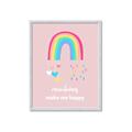 Picture of Happy Rainbows _GroupedProduct_Rectangle_Portrait_Mini_ _GroupedProduct_Rectangle_Portrait_Framed_Matted_