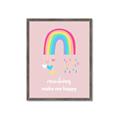 Picture of Happy Rainbows _GroupedProduct_Rectangle_Portrait_Mini_ _GroupedProduct_Rectangle_Portrait_Framed_Matted_
