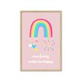 Picture of Happy Rainbows _GroupedProduct_Rectangle_Portrait_Mini_ _GroupedProduct_Rectangle_Portrait_Framed_Matted_