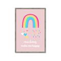 Picture of Happy Rainbows _GroupedProduct_Rectangle_Portrait_Mini_ _GroupedProduct_Rectangle_Portrait_Framed_Matted_