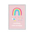 Picture of Happy Rainbows _GroupedProduct_Rectangle_Portrait_Mini_ _GroupedProduct_Rectangle_Portrait_Framed_Matted_