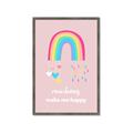 Picture of Happy Rainbows _GroupedProduct_Rectangle_Portrait_Mini_ _GroupedProduct_Rectangle_Portrait_Framed_Matted_