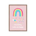Picture of Happy Rainbows _GroupedProduct_Rectangle_Portrait_Mini_ _GroupedProduct_Rectangle_Portrait_Framed_Matted_