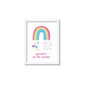 Picture of Over the Rainbow I  _GroupedProduct_Rectangle_Portrait_Mini_ _GroupedProduct_Rectangle_Portrait_Framed_Matted_