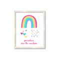 Picture of Over the Rainbow I  _GroupedProduct_Rectangle_Portrait_Mini_ _GroupedProduct_Rectangle_Portrait_Framed_Matted_