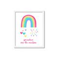 Picture of Over the Rainbow I  _GroupedProduct_Rectangle_Portrait_Mini_ _GroupedProduct_Rectangle_Portrait_Framed_Matted_