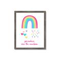 Picture of Over the Rainbow I  _GroupedProduct_Rectangle_Portrait_Mini_ _GroupedProduct_Rectangle_Portrait_Framed_Matted_
