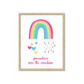 Picture of Over the Rainbow I  _GroupedProduct_Rectangle_Portrait_Mini_ _GroupedProduct_Rectangle_Portrait_Framed_Matted_