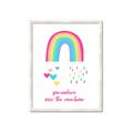 Picture of Over the Rainbow I  _GroupedProduct_Rectangle_Portrait_Mini_ _GroupedProduct_Rectangle_Portrait_Framed_Matted_