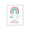 Picture of Over the Rainbow I  _GroupedProduct_Rectangle_Portrait_Mini_ _GroupedProduct_Rectangle_Portrait_Framed_Matted_