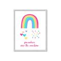 Picture of Over the Rainbow I  _GroupedProduct_Rectangle_Portrait_Mini_ _GroupedProduct_Rectangle_Portrait_Framed_Matted_