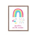Picture of Over the Rainbow I  _GroupedProduct_Rectangle_Portrait_Mini_ _GroupedProduct_Rectangle_Portrait_Framed_Matted_