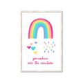 Picture of Over the Rainbow I  _GroupedProduct_Rectangle_Portrait_Mini_ _GroupedProduct_Rectangle_Portrait_Framed_Matted_