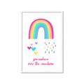 Picture of Over the Rainbow I  _GroupedProduct_Rectangle_Portrait_Mini_ _GroupedProduct_Rectangle_Portrait_Framed_Matted_