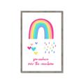 Picture of Over the Rainbow I  _GroupedProduct_Rectangle_Portrait_Mini_ _GroupedProduct_Rectangle_Portrait_Framed_Matted_