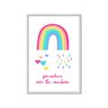 Picture of Over the Rainbow I  _GroupedProduct_Rectangle_Portrait_Mini_ _GroupedProduct_Rectangle_Portrait_Framed_Matted_