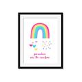 Picture of Over the Rainbow I  _GroupedProduct_Rectangle_Portrait_Mini_ _GroupedProduct_Rectangle_Portrait_Framed_Matted_