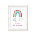 Picture of Over the Rainbow I  _GroupedProduct_Rectangle_Portrait_Mini_ _GroupedProduct_Rectangle_Portrait_Framed_Matted_