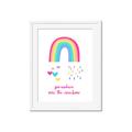 Picture of Over the Rainbow I  _GroupedProduct_Rectangle_Portrait_Mini_ _GroupedProduct_Rectangle_Portrait_Framed_Matted_
