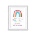 Picture of Over the Rainbow I  _GroupedProduct_Rectangle_Portrait_Mini_ _GroupedProduct_Rectangle_Portrait_Framed_Matted_