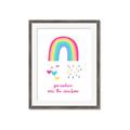 Picture of Over the Rainbow I  _GroupedProduct_Rectangle_Portrait_Mini_ _GroupedProduct_Rectangle_Portrait_Framed_Matted_