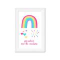 Picture of Over the Rainbow I  _GroupedProduct_Rectangle_Portrait_Mini_ _GroupedProduct_Rectangle_Portrait_Framed_Matted_