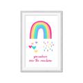 Picture of Over the Rainbow I  _GroupedProduct_Rectangle_Portrait_Mini_ _GroupedProduct_Rectangle_Portrait_Framed_Matted_