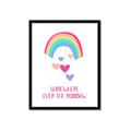 Picture of Over the Rainbow II _GroupedProduct_Rectangle_Portrait_Mini_ _GroupedProduct_Rectangle_Portrait_Framed_Matted_