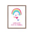 Picture of Over the Rainbow II _GroupedProduct_Rectangle_Portrait_Mini_ _GroupedProduct_Rectangle_Portrait_Framed_Matted_