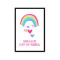 Picture of Over the Rainbow II _GroupedProduct_Rectangle_Portrait_Mini_ _GroupedProduct_Rectangle_Portrait_Framed_Matted_