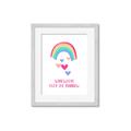 Picture of Over the Rainbow II _GroupedProduct_Rectangle_Portrait_Mini_ _GroupedProduct_Rectangle_Portrait_Framed_Matted_