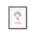 Picture of Over the Rainbow II _GroupedProduct_Rectangle_Portrait_Mini_ _GroupedProduct_Rectangle_Portrait_Framed_Matted_