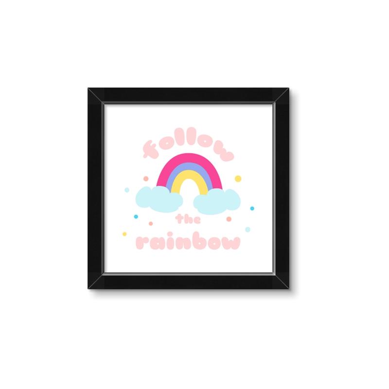 Picture of Follow the Rainbow _GroupedProduct_Square_Mini_ _GroupedProduct_Square_Framed_Matted_