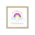 Picture of Follow the Rainbow _GroupedProduct_Square_Mini_ _GroupedProduct_Square_Framed_Matted_