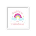 Picture of Follow the Rainbow _GroupedProduct_Square_Mini_ _GroupedProduct_Square_Framed_Matted_