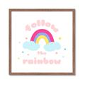Picture of Follow the Rainbow _GroupedProduct_Square_Mini_ _GroupedProduct_Square_Framed_Matted_