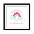 Picture of Follow the Rainbow _GroupedProduct_Square_Mini_ _GroupedProduct_Square_Framed_Matted_