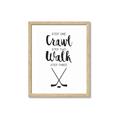 Picture of Crawl, Walk, Hockey _GroupedProduct_Rectangle_Portrait_Mini_ _GroupedProduct_Rectangle_Portrait_Framed_Matted_