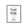Picture of Crawl, Walk, Hockey _GroupedProduct_Rectangle_Portrait_Mini_ _GroupedProduct_Rectangle_Portrait_Framed_Matted_
